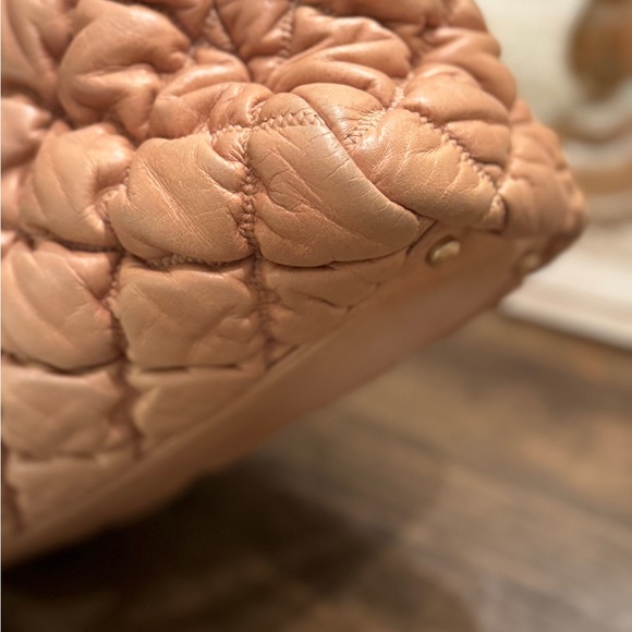 Chanel Tan Bubble Quilt Bag - Picture 9 of 13